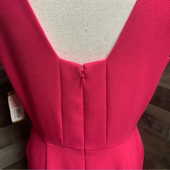 Cremieux pink dress NWT size 8.  Devin style and has pockets - Picture 3 of 11